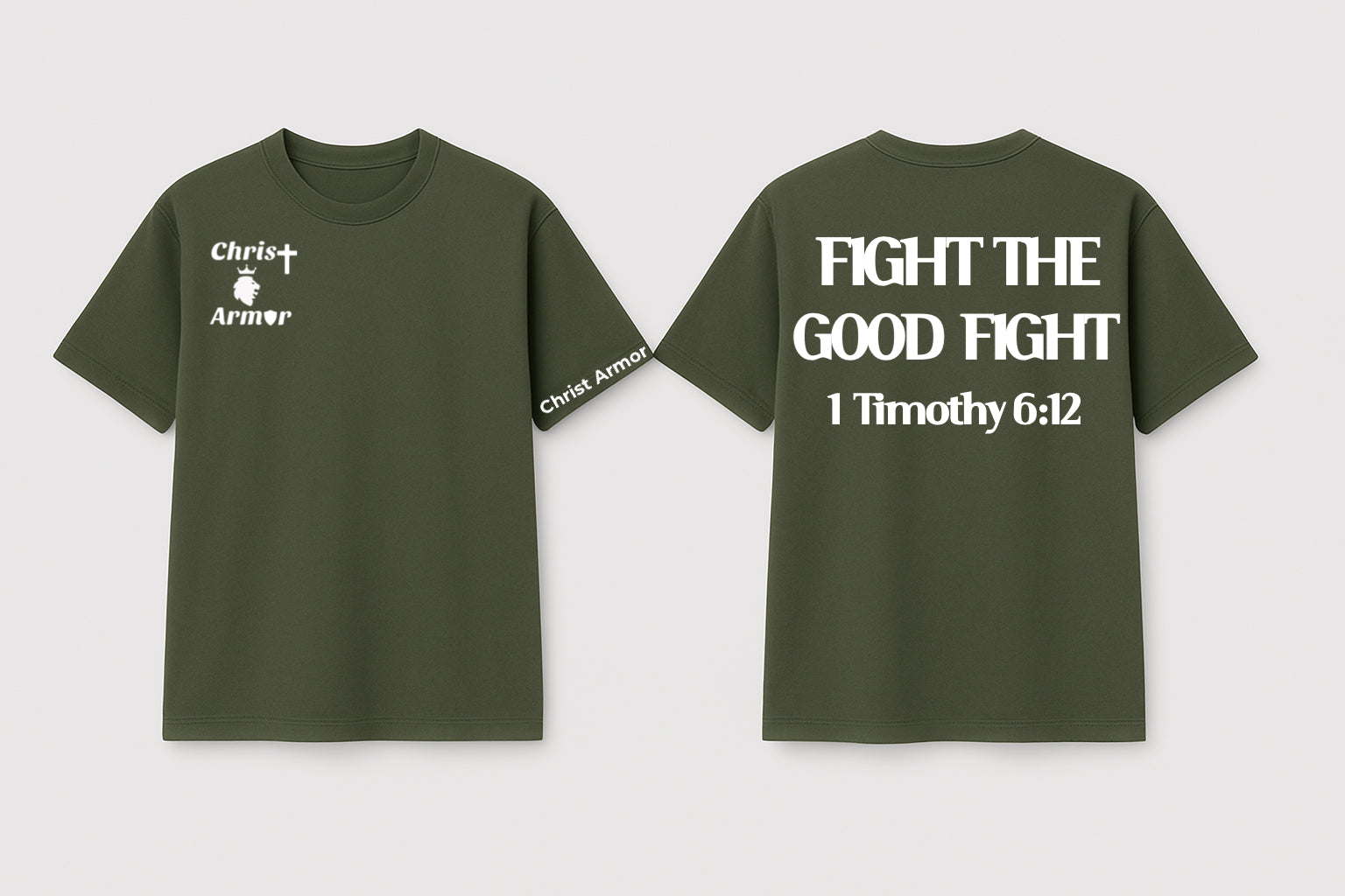 Fight the Good Fight Tee — Preorder
